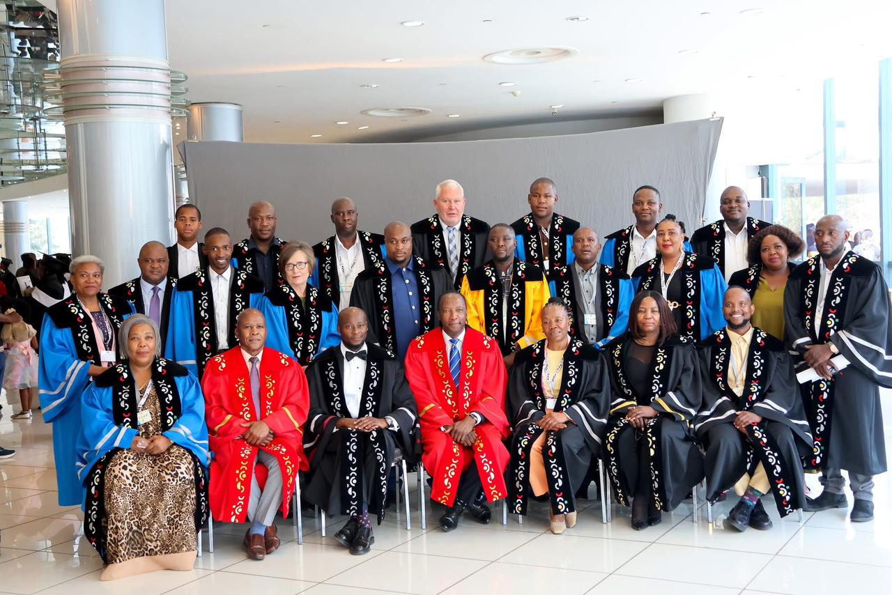 Taletso TVET College Council with college academic staff at the 2025 graduations